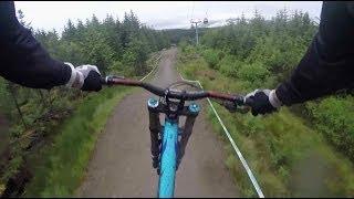 Downhill MTB GoPro footage through Scottish Highlands