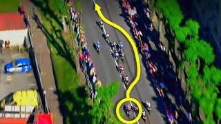 Best of Cycling Sprints Seen from Above