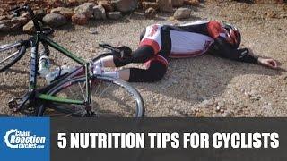 5 Nutrition tips for cyclists