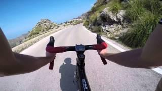 Bicycle Full Descent of Sa Calobra - GoPro 1080p HD