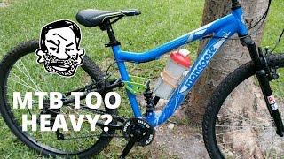 Is your MTB too heavy? Probably not