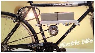 how to make simple electric bike|| Creative Science