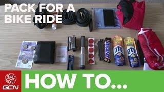 How To Pack For A Bike Ride – GCN's Guide To What To Take On A Ride